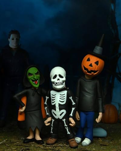 NECA Toony Terrors Halloween III: Season of the Witch - Trick-or-Treaters Actionfigur 3er-Pack (04485) 3