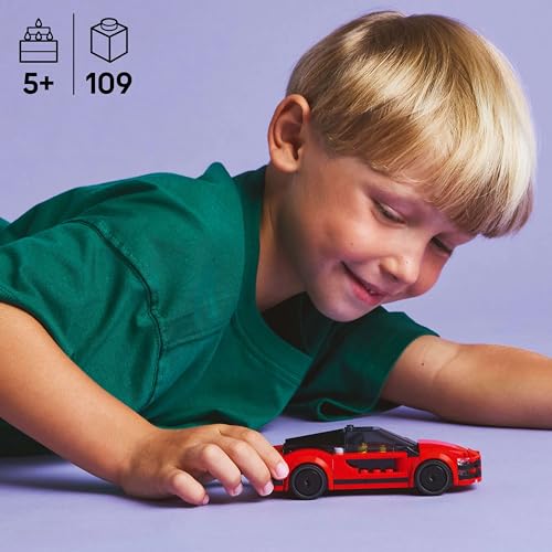 LEGO City Rotes Sportauto-Spielzeug – Baubares Fahrzeug-Spielset für Kinder ab 5 Jahren 3
