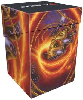 Ultra Pro - Modern Horizons 3 Ruby Medallion 100+ Deck Box for Magic: The Gathering 3