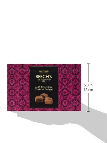 Beech's Turkish Delight 150g - Rose Flavoured Milk Chocolate Covered Confectionery 6
