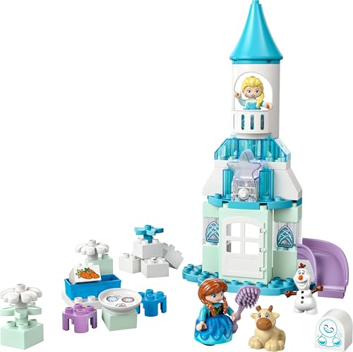 LEGO DUPLO Disney Anna and Elsa's Frozen Castle Party - Building Set for Toddlers 2+ 8