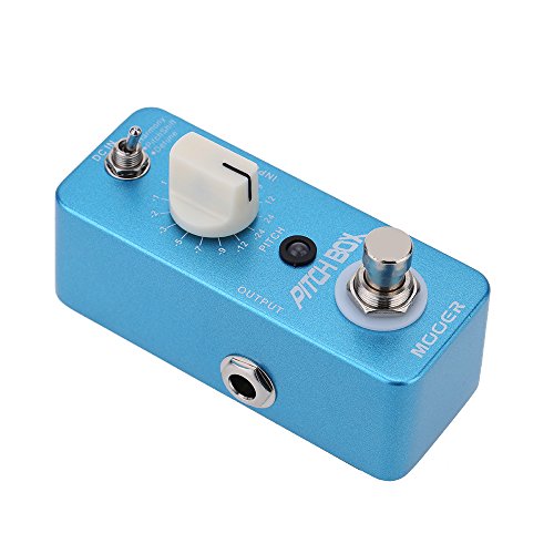 MOOER Pitch Box Pitch Shifter Harmonizer Pedal MPS1 – Blaues Gitarreneffektpedal 3