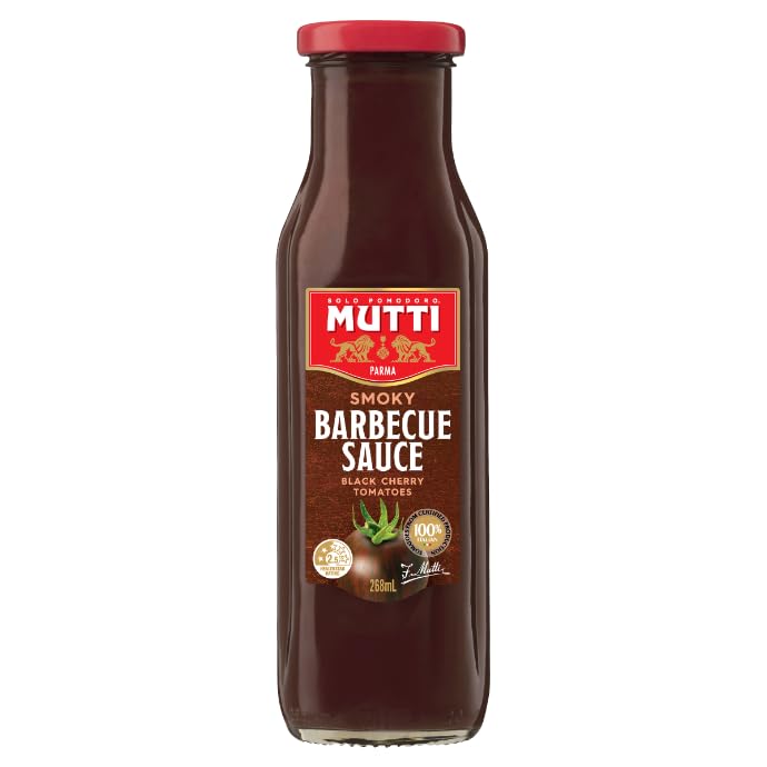 Mutti Smoky Barbecue Sauce mit schwarzen Kirschtomaten (300 g)