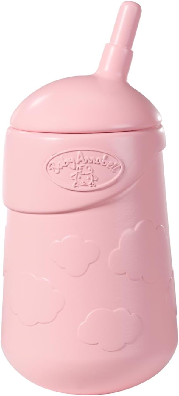 Baby Annabell Universal Milk Bottle 706794 - Sealed Cloud Design for 43cm Dolls