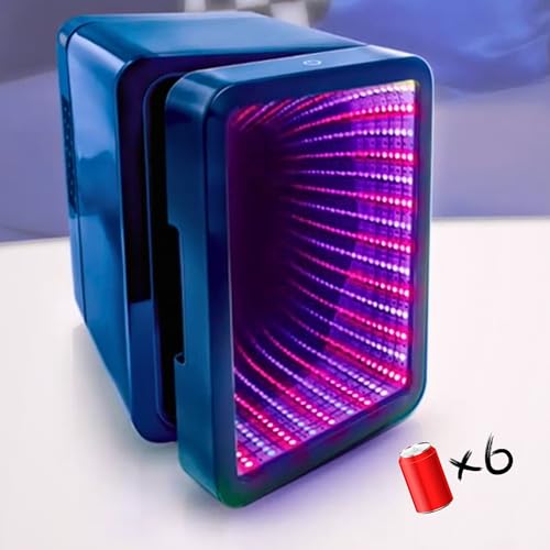 So Chill Mini Fridge with Infinity LED Effect - USB Powered Portable Cooler for Teens & Gamers 11