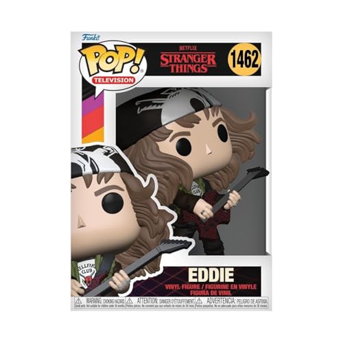 Funko Pop! TV Stranger Things - Eddie Munson with Guitar Vinyl Figure (72138)
