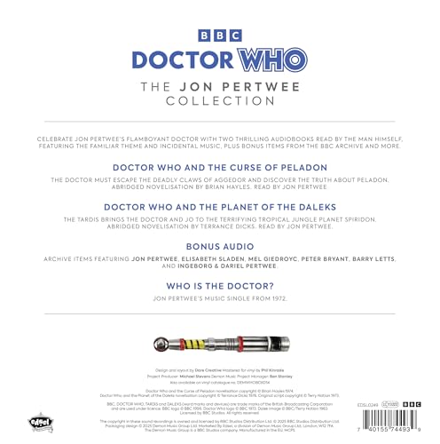 Doctor Who - The Jon Pertwee Collection [Deluxe Edition 4CD Box set] 2