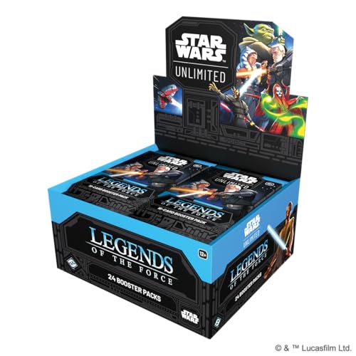 Fantasy Flight Games Star Wars: Unlimited Legends of the Force Booster Display 3