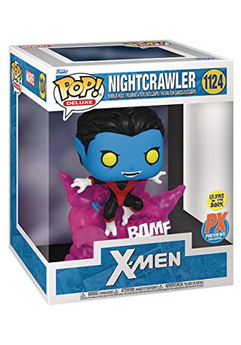 Funko Pop! Deluxe Marvel X-Men - Nightcrawler Glow in the Dark Vinyl Figure (66519) 3