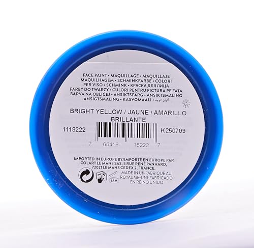 Snazaroo – Klassische Gesichts- und Körperfarbe (18 ml) – Hellgelb 15