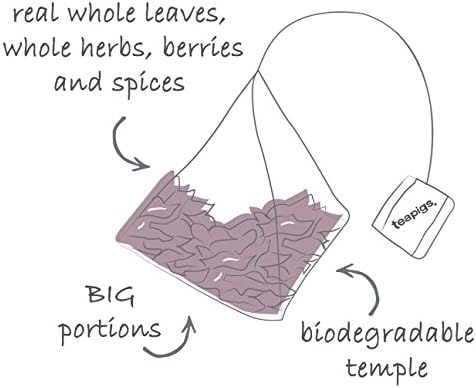 teapigs Cleanse Detox Tea, 15 Stück – Bio-Kräutertee mit Zitronengras, Ingwer und Kokosnuss