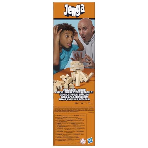 Hasbro Gaming Jenga Game with Digital Die 12