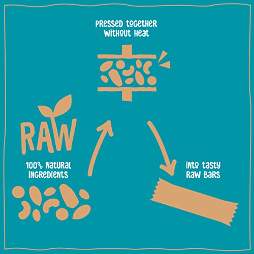 Nakd Salted Caramel Raw Fruit & Nut Bars - Vegan, Gluten Free, No Added Sugar - 35g x 18 6