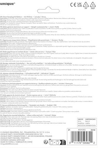 Majestätischer silberner Folienballon mit der Zahl 2 – elegante Partydekoration für Meilensteinfeiern 4