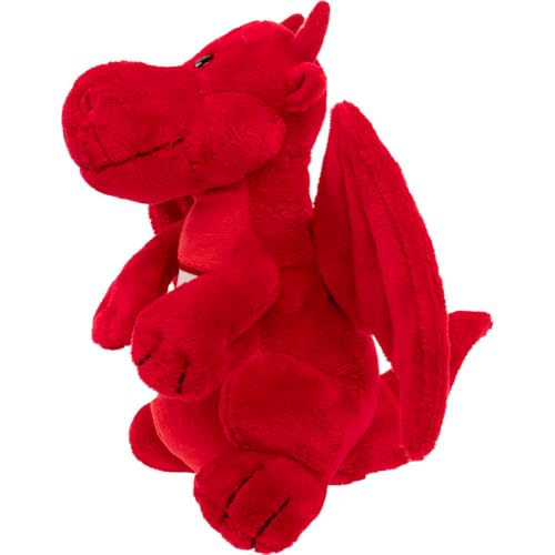 Red Dragon Plush Toy with Welsh Flag - Suki Gifts Boa Dragon