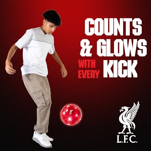 Smart Ball Liverpool Counter Ball - Counting Football with Lights & Sounds for Kids 6+ 8