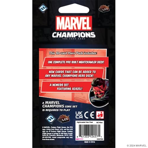 Fantasy Flight Games Marvel Champions Nightcrawler Hero Pack – Kartenspiel-Erweiterung 6