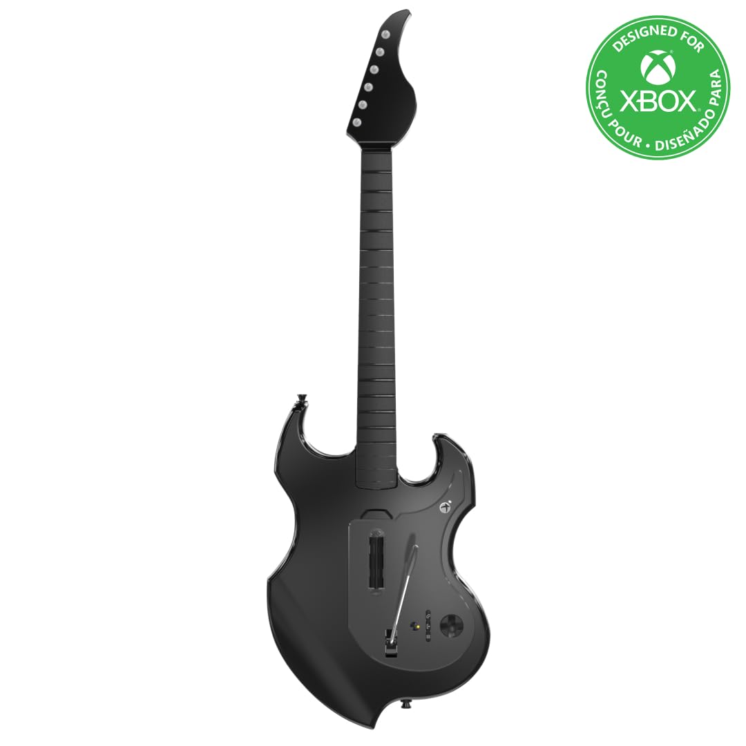 PDP RIFFMASTER Kabelloser Gitarren-Controller für Xbox Series X|S, Xbox One, Windows 10/11 – kompatibel mit Rock Band 4 und Fortnite Festival