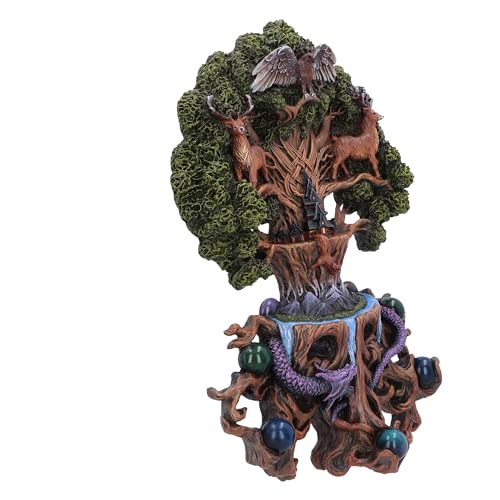 Nemesis Now Yggdrasil Wandtafel von Anne Stokes, Kunstharz, nordische Mythologie 8