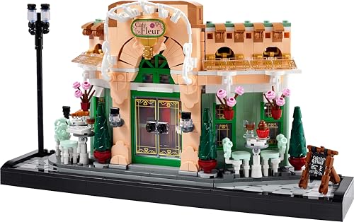 LEGO Icons French Café Building Set - 1101-Piece Adult Model with Facade & Flowerpots 12