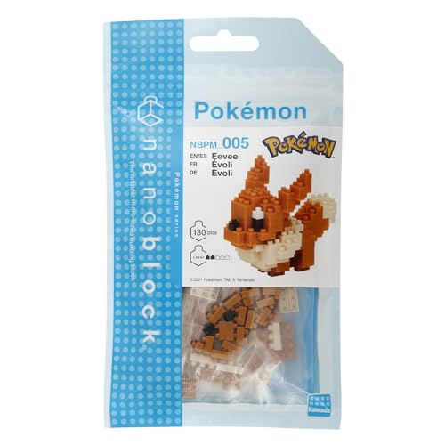 KAWADA Nanoblock 130 Piece 3D Puzzle Pokemon - Eevee / NBPM-05 5