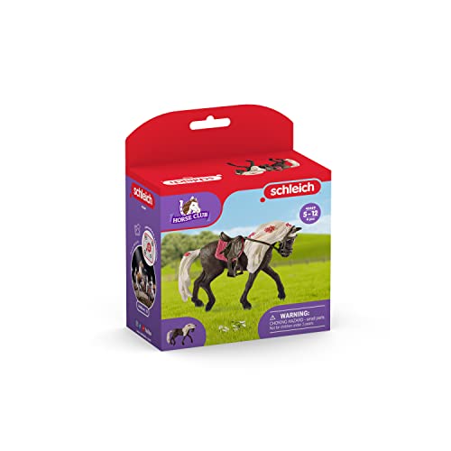 SCHLEICH Rocky Mountain Horse Mare Playset - Realistic Horse Show Toy for Ages 5+