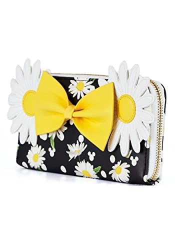 Loungefly Minnie Mouse Daisies Zip-Around Wallet 3