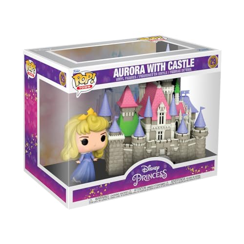 Funko Pop! Town Disney Ultimate Princess Celebration – Prinzessin Aurora mit Schloss Vinylfigur (56353)