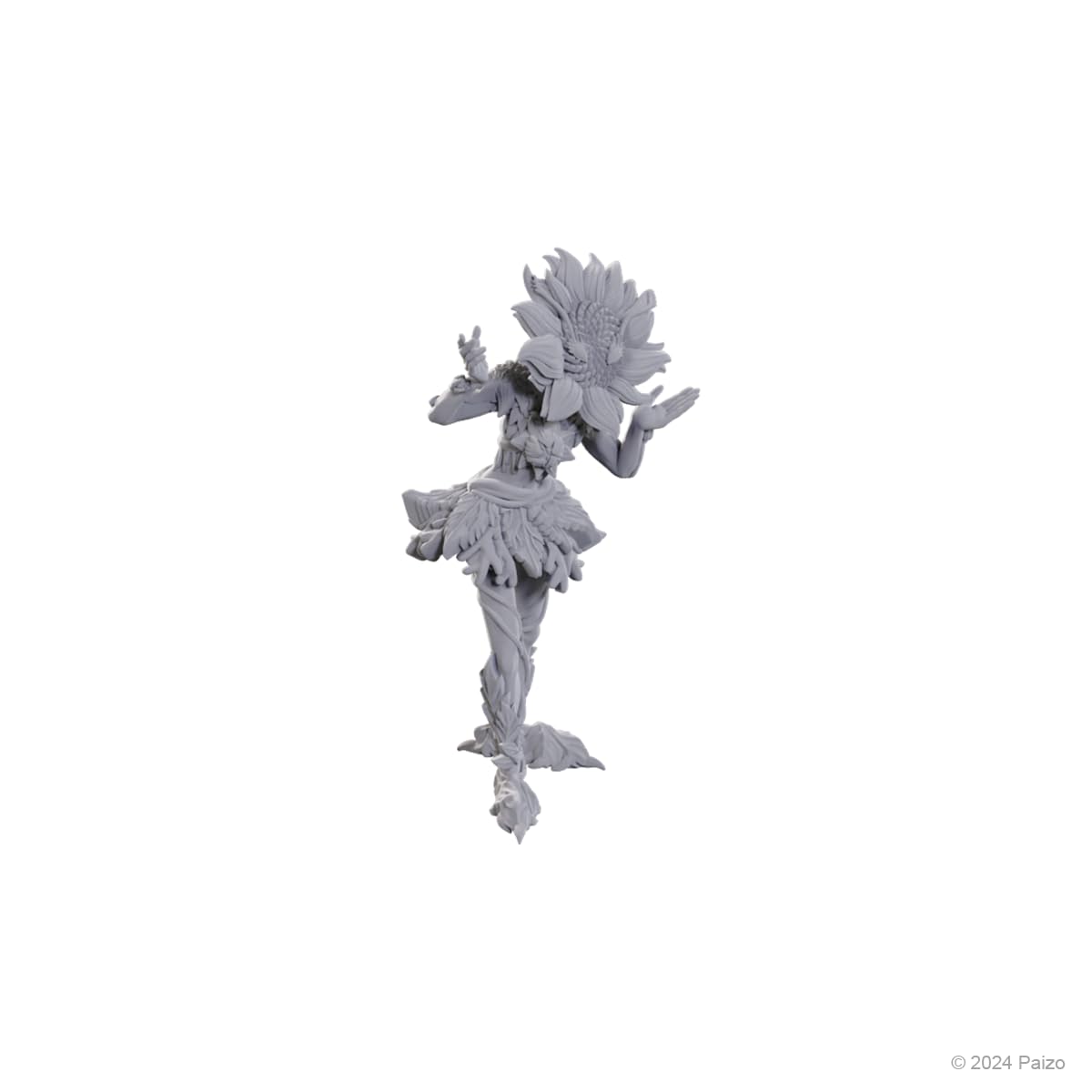 WizKids Pathfinder Battles Deep Cuts - Sunflower Leshy & Fruit Leshy Miniature Set | Ready to Paint