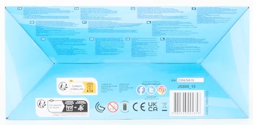 Lexibook JG800 Electronic Hangman Board Game, 2-Player Spelling Challenge with Light and Sound Effects, Blue/Red 14