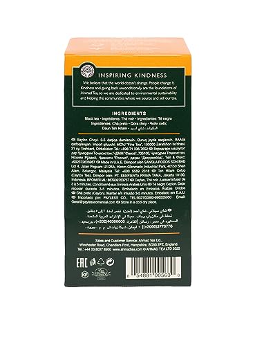 Ahmad Tea Ceylon Black Tea | 20 Individually Foil-Wrapped Teabags 6