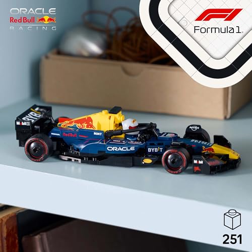 LEGO Speed ​​Champions Oracle Red Bull Racing RB20 F1-Rennwagen 77243 – Formel-1-Modell zum Bauen mit Fahrer-Minifigur für Erwachsene 3