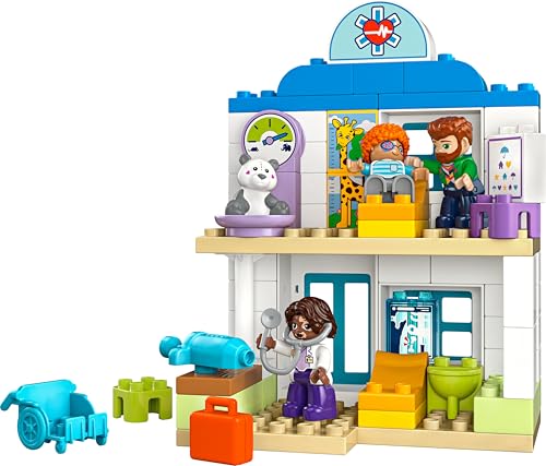 LEGO DUPLO First Time: Visit to the Doctor - Role Play Building Set for Toddlers 2+ 14