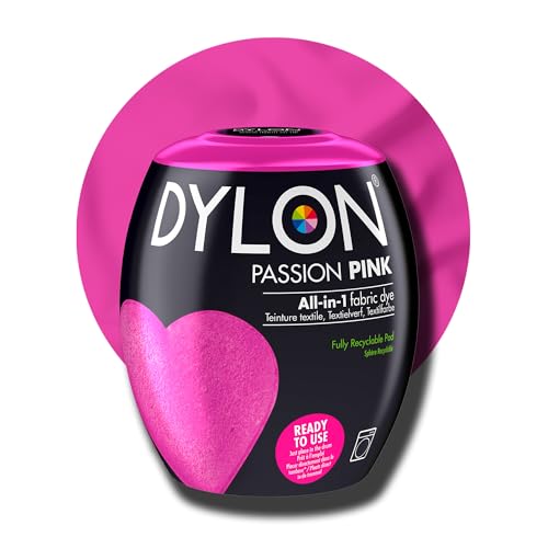 Dylon Washing Machine Fabric Dye Pod - Passion Pink, 350g 11