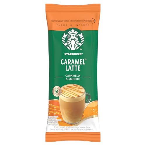 STARBUCKS Caramel Latte Premium Mix Instantkaffee - 60 Beutel (12 x 5) 7