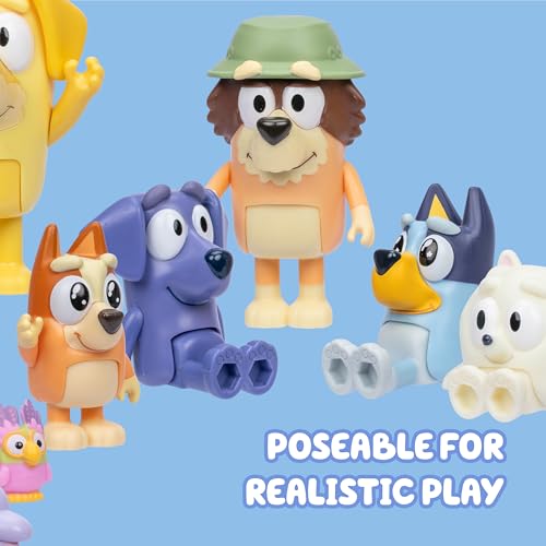 Bluey The Super Fan Set - 12 Articulated Figures with Exclusive Joff & Pom Pom 6