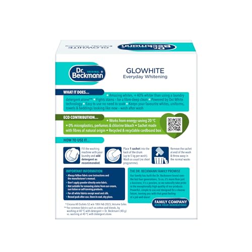 Dr. Beckmann - Glowhite Fabric Whitener for Whites 10