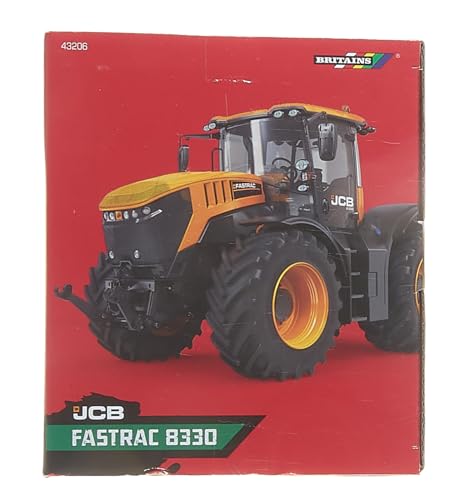 Britains JCB Fastrac 8330 Tractor - Die-Cast Metal Farm Vehicle for Kids & Collectors 14