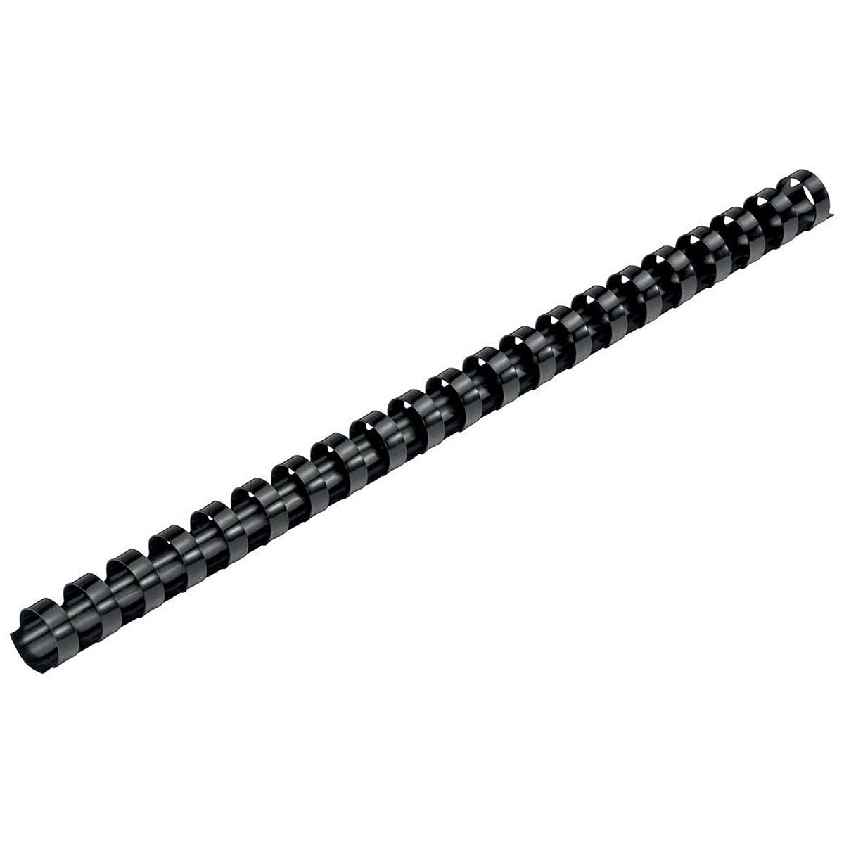 Q-Connect 10mm Binding Comb - Black | 55 Sheet Capacity | Pack of 100