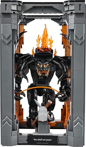 LEGO Icons The Lord of the Rings: Balrog Book Nook - Building Set for Adults 11