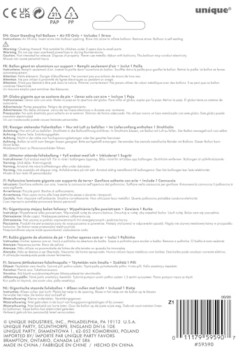 Roségoldener Folienballon in 0-Form (76 cm) – Elegante Meilenstein-Partydekoration 3