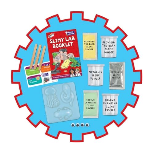 Galt Slimy Lab Science Kit - STEM Learning Slime Experiments for Kids Ages 5+ 6