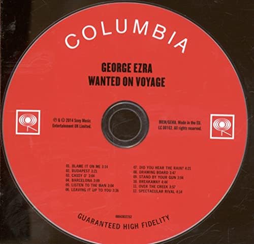 George Ezra - Wanted on Voyage [Audio CD] 3