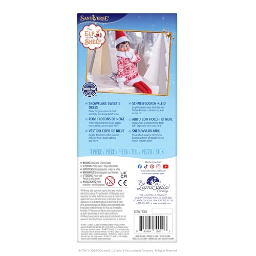 The Elf on the Shelf Claus Couture Sweater Dress - Festive Fair Isle Design for Scout Elves 10