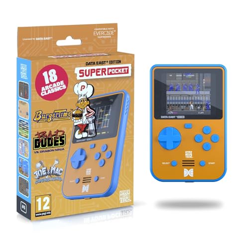 Evercade Data East Super Pocket - Handheld Console with 18 Pre-Loaded Games 7