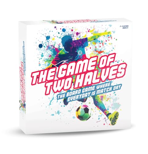 Game of Two Halves Football Board Game - Tabletop Dice & Card Strategy Game for 2 Players 3