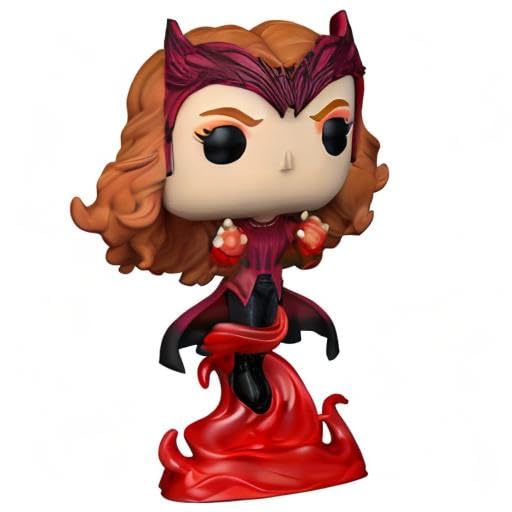 Funko Pop! Marvel Doctor Strange im Multiversum des Wahnsinns – Scarlet Witch Vinyl (FU62816) 3