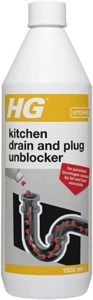 HG - Kitchen Drain and Plug Unblocker 1L