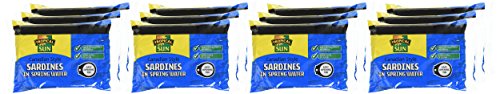 Tropical Sun Foods Canadian Style Sardines in Spring Water, Pack of 12 8
