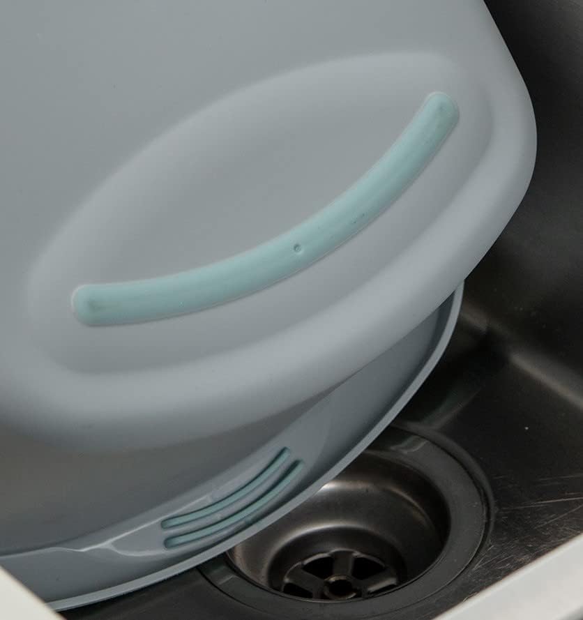 Addis Premium Soft Grip Large Rectangular Washing Up Bowl, 9.5 Litre 4